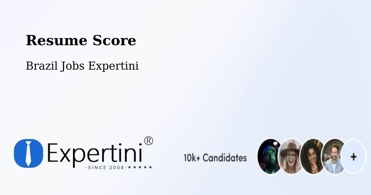 Resume Score & Job Description Match Tool – Naque - Brazil Jobs Expertini